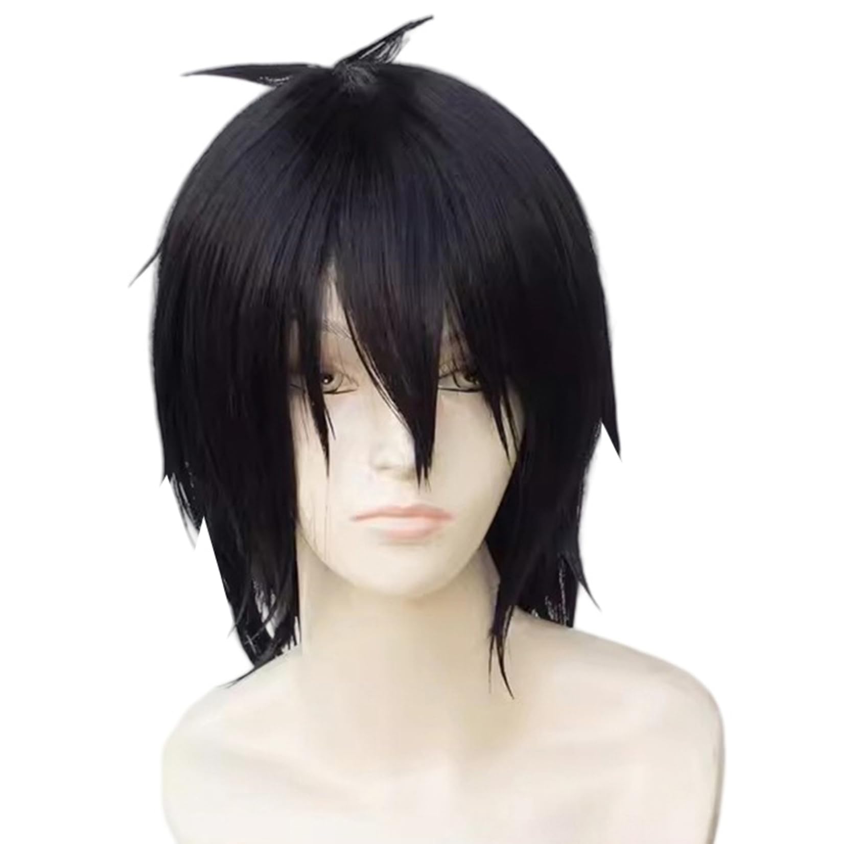 SHIHO様 ウィッグオーダー Amazon.co.jp: LAOBAO コスプレ ウィッグ セブン 伍六七 黒髪 かつら